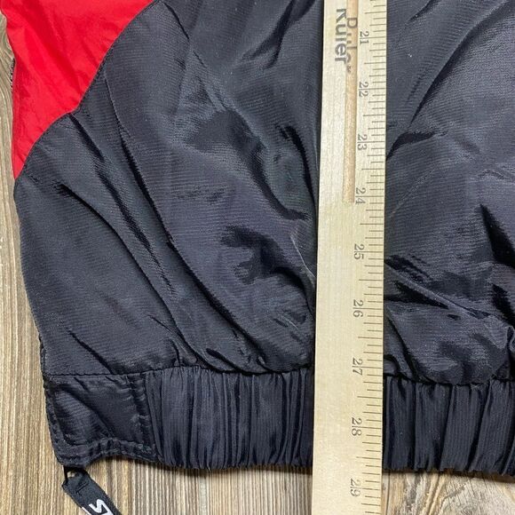 NWT Vintage 90's Starter Chicago Bulls NBA Pullover Puffer Jacket, Size Large - Picture 11 of 16